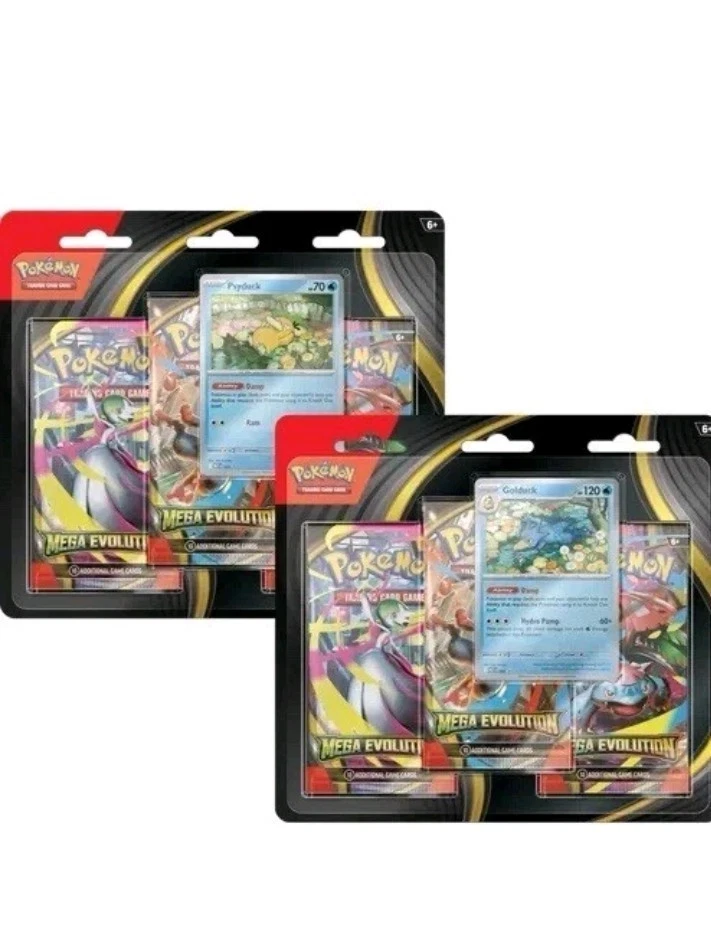Mega evolution 3pack Styles Vary