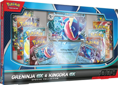 Greninja ex & Kingdra ex box