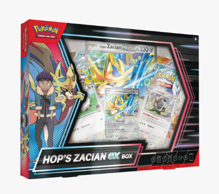 Hop's Zacian ex Box - Miscellaneous Cards & Products