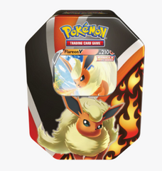 Eevee Evolutions Tin (Jolteon & Flareon) (Styles Vary)