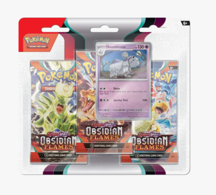 Obsidian Flames 3-PK Blister Pack Styles Vary